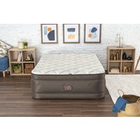 Bestway Doppelluftbett mit Reißverschlussbezug & integrierter Elektropumpe 203 x 152 x 51 cm