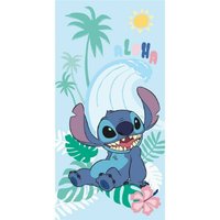 COFI 1453 Lilo & Stitch Strandhandtuch Kinderhandtuch Baumwolle Strandtuch für Kinder 70x140 cm