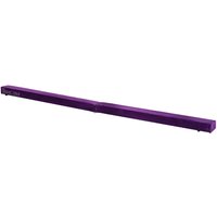 HOMCOM HOMCOM 210 cm Schwebebalken Turnbalken Indoor Outdoor bis 120 kg Violett
