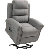 HOMCOM HOMCOM Fernsehsessel mit Aufstehhilfe Relaxsessel mit Liegefunktion Heizfunktion