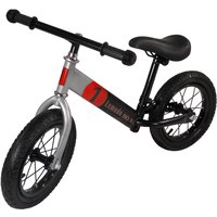 Lemodo Lauflernrad rot mit Luftreifen, Kinderlaufrad 12 Zoll Lufträder, höhenverstellbares Balance Bike
