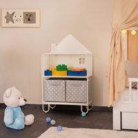 Home Deluxe Kinderregal TODO S – Weiß