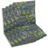 GO-DE Textil Sessel-Auflage 4er Set