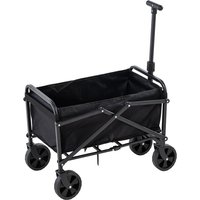 Hardin 1fachgut Bollerwagen, ca. 68,5 x 36 x 80 cm - Schwarz