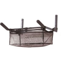 Lemodo Fahrrad Wandhalterung mit praktischem Ablagenetz, Fahrradhalter mit 20 kg Tragkraft, klappbar