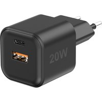 Fontastic Fontastic USB Ultra Schnell-Reiselader Mini GaNto20 schwarz