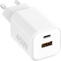 Fontastic Fontastic USB Ultra Schnell-Reiselader Mini GaNto45 weiss