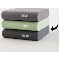 DREAMTEX Mako-Feinjersey-Spannbetttuch ca. 180-200 x 200-220 + 40 cm