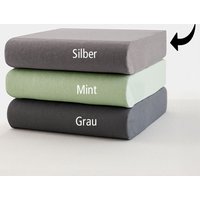 DREAMTEX Mako-Feinjersey-Spannbetttuch ca. 180-200 x 200-220 + 40 cm