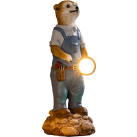 I-GLOW LED-Solar-Erdmännchen, Handwerker