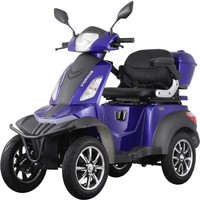 Volta Motor Elektromobil VISTA 25 km/h – 4-rädriges Seniorenmobil mit COC-Zulassung Blau