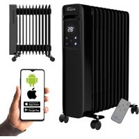 TroniTechnik Ölradiator TT-OR 311 Schwarz – Smarte Elektroheizung mit WiFi-Steuerung & Timer