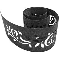 zaun|zu® Sichtschutzstreifen Design Vlies dekor Floral1 Einzelstreifen