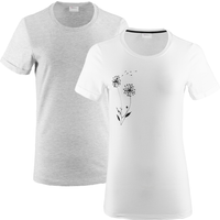 JASMINELLA T-Shirt mit Druck 2er-Set für Damen