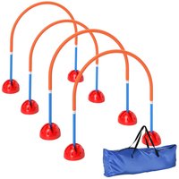 PawHut Agility Set Hunde 4-teiliges befüllbar Agility-Ausrüstung für Hundetraining