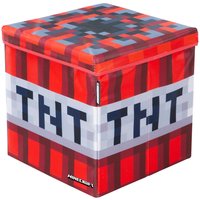 Phoenix MINECRAFT Sitz- und Aufbewahrungsbox, TNT-Würfel