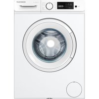 Telefunken Waschmaschine 7kg, 1400 U/Min, Inverter Motor, Aquastop, Schontrommel, W-7-1400-A-W