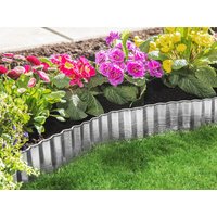 GreenYard Rasenkantenband, ca. 10m x 7,5cm - silber