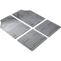 Walser Gummimatte New Style 4 tlg. schwarz-weiss