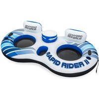 Bestway Hydro Force® 2-Personen-Schwimmring Rapid Rider™ II mit Rückenlehne 251 x 132 cm