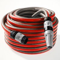POWERTEC GARDEN Gartenschlauch "SlideTec", 3/4", 15 m, Korallrot