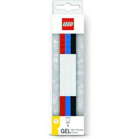 Lego IQ LEGO Schreibwaren Set – 3-teilig in Schwarz/Rot/Blau