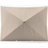 SOLAX-SUNSHINE Rechteckschirm, ca.140 x 180 cm - Beige