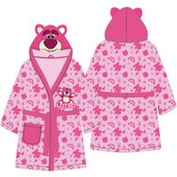 COFI 1453 Toy Story Kinder Bademantel Rosa 122/128 mit Kapuze & Gürtel