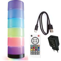 X4-Life X4-LIFE RGBIC LED-Dekoleuchte aus 6 magnetischen Elementen