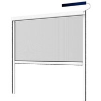 Hecht Hecht Elektrischer Insektenschutzrollo, 110x220 cm, weiß