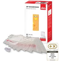 Solis Solis Zip Vakuumierbeutel (10 Stk.) transparent, 20 x 23 cm