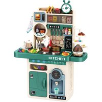 Coemo Coemo Kinderküche Tony Spielküche TÜRKIS mit viel Zubehör