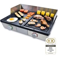 Solis Solis Deli Grill (Typ 7951) Tischgrill mit abnehmbaren Grillplatten + 2 Heizsystemen