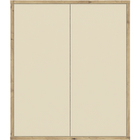 Phoenix Wandschrank MORENA mit 2 Türen, cashmere/Eiche