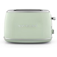 SWEISS Vintage Toaster GRS7 Pastellgrün