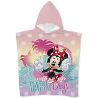 Disney Disney Minnie Mouse Badeponcho – Kapuzenhandtuch 55×110 cm