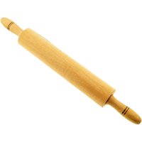 Almina Teigroller 44 cm – Profi Nudelholz mit Griff aus Holz für Pizza & Gebäck