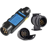as - Schwabe Tester Anhängerkupplung für 7-polige und 13-polige Stecker und Dosen