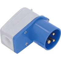 as - Schwabe Camping CEE Winkelstecker 3-polig für Leitungen bis max. 2,5 mm² 230 V 16 A IP44