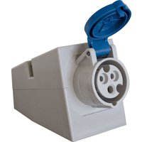 as - Schwabe Camping CEE Wanddose 3-polig für Leitungen bis max. 2,5 mm² 230 V 16 A IP44