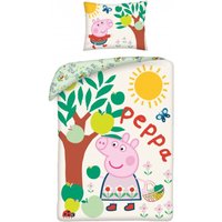Peppa Pig Peppa Pig Bettwäsche Set 140x200 cm mit 70x90 cm Kissenbezug