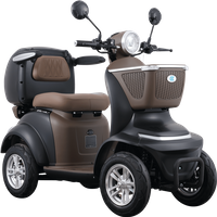Econ-Way E-Seniorenmobil Lunar SC PREMIUM, Bleigel, 4-Rad 1000W Anthrazit