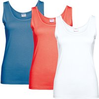 JASMINELLA Tank Top, für Damen, 3er-Pack
