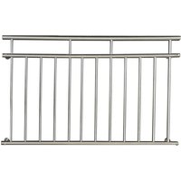 Prestige Home Living Outdoor Balkongeländer 90 x 156 cm, Edelstahl