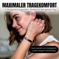 Fontastic Fontastic Smart Armband "Luxis" Farbe Schwarz