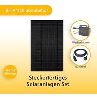 VALE VALE Balkonkraftwerk 1x450 Wp Bifazial | Marstek M2-800 | 5m AC-Kabel
