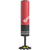 SPORTNOW Boxsack freistehend 135 cm Standboxsack 10 Saugnäpfen und Stoßdämpfer