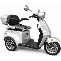 Urban Hopper E-Motorroller Elektro Seniorenmobil 3-Rad Elektroroller Urban Hopper Best Ager Li Silber