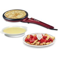 beper Beper BT.710Y Crêpes Maker 800W, 20cm Antihaft, für Crêpes, Pancakes & Omelett, mit Teigbehälter