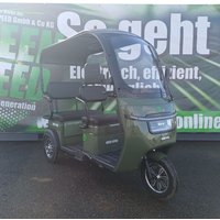 GREEN-SPEED 3-Rad E-Rikscha TUK TUK
